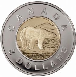 2 DOLLARS -  2 DOLLARS 1996 (SP) -  PIÈCES DU CANADA 1996