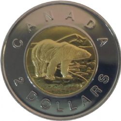 2 DOLLARS -  2 DOLLARS 1998 (PL) -  PIÈCES DU CANADA 1998