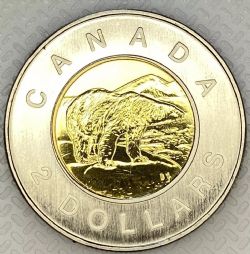 2 DOLLARS -  2 DOLLARS 2000 - OURS POLAIRE (SP) -  2000 CANADIAN COINS