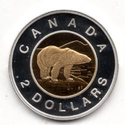2 DOLLARS -  2 DOLLARS 2008 (PR) -  2008 CANADIAN COINS