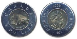 2 DOLLARS -  2 DOLLARS 2009 (PL) -  PIÈCES DU CANADA 2009