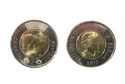 2 DOLLARS -  2 DOLLARS CLASSIQUE 2017 (BU) -  PIÈCES DU CANADA 2017