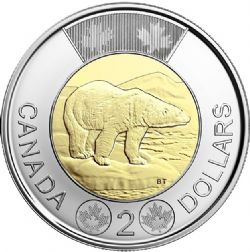2 DOLLARS -  2 DOLLARS CLASSIQUE 2021 - BRILLANT INCIRCULE (BU) -  PIÈCES DU CANADA 2021