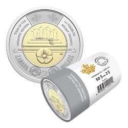 2 DOLLARS -  ROULEAU ORIGINAL DE 2 DOLLARS 2025 