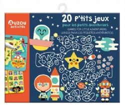 20 P'TITS JEUX POUR LES PETITS AVENTURIERS -  (MULTILINGUE)