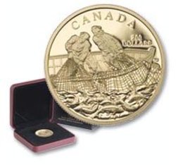 200 DOLLARS -  INDUSTRIE DE LA PECHE -  PIÈCES DU CANADA 2007