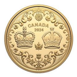 200 DOLLARS -  LES COURONNES -  PIÈCES DU CANADA 2024