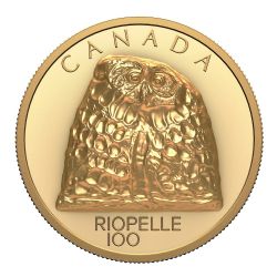 200 DOLLARS -  PETIT HIBOU DE JEAN PAUL RIOPELLE -  PIÈCES DU CANADA 2023
