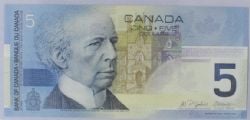 2002 -  5 DOLLARS 2002, JENKINS/DODGE - BILLET RADAR : NUMÉROS À 3 OU 4 CHIFFRES