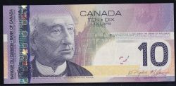 2005 -  10 DOLLARS 2005, JENKINS/CARNEY - BILLET RADAR : NUMÉROS À 3 OU 4 CHIFFRES (AU)