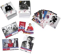 2008-09 HOCKEY -  SÉRIE COMPLÈTE CENTENAIRE DES CANADIENS DE MONTREAL (300 CARTES)