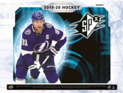 2019-20 HOCKEY -  UPPER DECK SPX HOBBY (P1/B4)