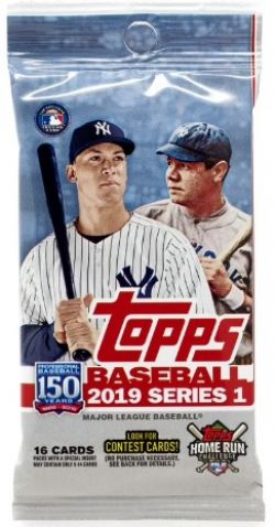 2019 BASEBALL -  TOPPS SERIES 1 - RETAIL (P16/B24)