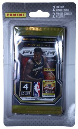 2020-21 BASKETBALL -  PANINI PRIZM RETAIL BLISTER PACK (2 PAQUETS)