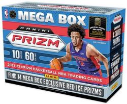 2021-22 BASKETBALL -  PANINI PRIZM - MEGA BOX (RED ICE PRIZMS!)