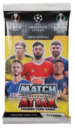 2021-22 SOCCER -  TOPPS MATCH ATTAX CHAMPIONS LEAGUE (P12/B24)