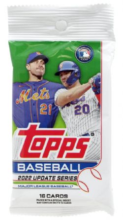 2022 BASEBALL -  TOPPS UPDATE SERIES - RETAIL (P16/B24)