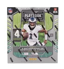 2022 FOOTBALL -  PANINI PLAYBOOK - HOBBY BOX