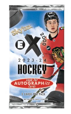 2023-24 HOCKEY -  UPPER DECK E-X 2000 - HOBBY (P2/B24/12)