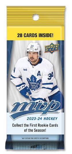2023-24 HOCKEY -  UPPER DECK MVP - FAT PACK (P28/B18/C6)