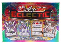 2023 FOOTBALL -  LEAF ECLECTIC - HOBBY BOX