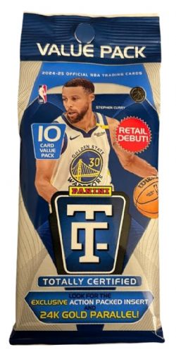 2024-25 BASKETBALL -  PANINI TOTALLY CERTIFIED JUMBO VALUE PACK