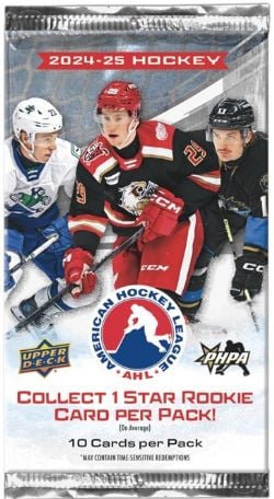 2024-25 HOCKEY -  UPPER DECK AHL - HOBBY (P10/B12)