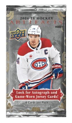 2024-25 HOCKEY -  UPPER DECK ARTIFACTS - HOBBY (P4/B8/C20)