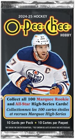 2024-25 HOCKEY -  UPPER DECK O-PEE-CHEE - HOBBY (P10/B18/C16)