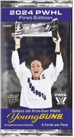 2024-25 HOCKEY -  UPPER DECK PROFESSIONAL WOMEN'S HOCKEY LEAGUE (PWHL) - HOBBY (P6/B12)