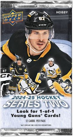 2024-25 HOCKEY -  UPPER DECK SERIES 2 - HOBBY (P12/B12/C12)