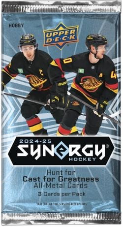 2024-25 HOCKEY -  UPPER DECK SYNERGY - HOBBY (P3/B8/C16)