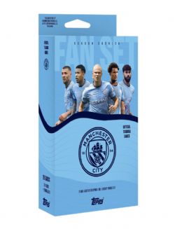 2024-25 SOCCER -  TOPPS FAN UK SET - MANCHESTER CITY - HANGER BOX