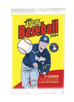 2024 BASEBALL -  TOPPS HERITAGE HIGH NUMBER - HOBBY (P9/B24)