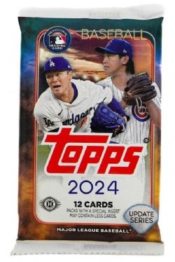 2024 BASEBALL -  TOPPS UPDATE SERIES - HOBBY (P12/B20)