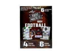 2024 FOOTBALL -  LEAF HEROES & PROSPECTS HOBBY BOX