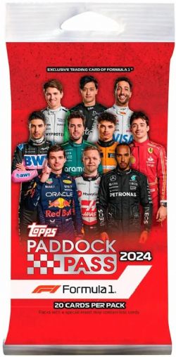 2024 FORMULE 1 -  TOPPS PADDOCK PASS - JUMBO VALUE PACK