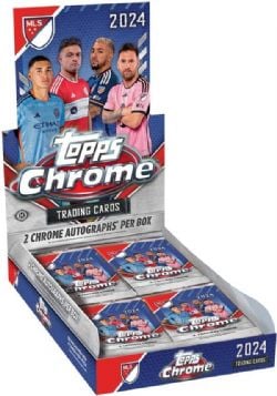 2024 SOCCER -  TOPPS CHROME MAJOR LEAGUE SOCCER - HOBBY (P4/B20)