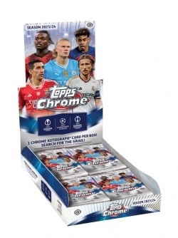 2024 SOCCER -  TOPPS CHROME UEFA CLUB COMPETITIONS - HOBBY (P4/B20)
