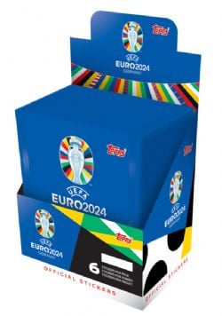 2024 SOCCER -  TOPPS UEFA EURO ALLEMAGNE -AUTOCOLLANTS (P6/B100)