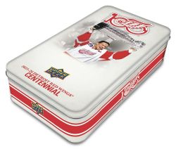 2025-26 HOCKEY -  UPPER DECK DETROIT RED WINGS CENTENNIAL - HOBBY TINS (P9/B15)