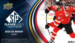 2025-26 HOCKEY -  UPPER DECK SP GAME USED - HOBBY BOX