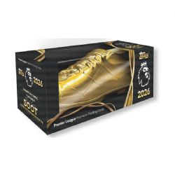 2025-26 SOCCER -  TOPPS PREMIER LEAGUE DEBUT EDITION – GOLDEN BOOT TIN