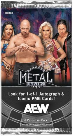 2025 AEW -  UPPER DECK SKYBOX METAL UNIVERSE - HOBBY (P6/B15)
