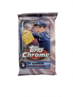 2025 BASEBALL -  TOPPS CHROME - HOBBY JUMBO (P11/B12)