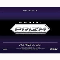 2025 GOLF -  PANINI PRIZM LIV GOLF - HOBBY BOX