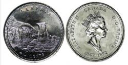 25 CENTS -  25 CENTS 1992 - ALBERTA -  PIÈCES DU CANADA 1992 06