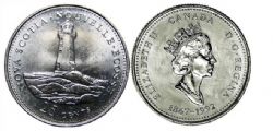 25 CENTS -  25 CENTS 1992 - NOUVELLE-ÉCOSSE -  PIÈCES DU CANADA 1992 09