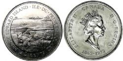 25 CENTS -  25 CENTS 1992 - ÎLE-DU-PRINCE-ÉDOUARD (BU) -  PIÈCES DU CANADA 1992 07