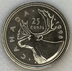 25 CENTS -  25 CENTS 1998 